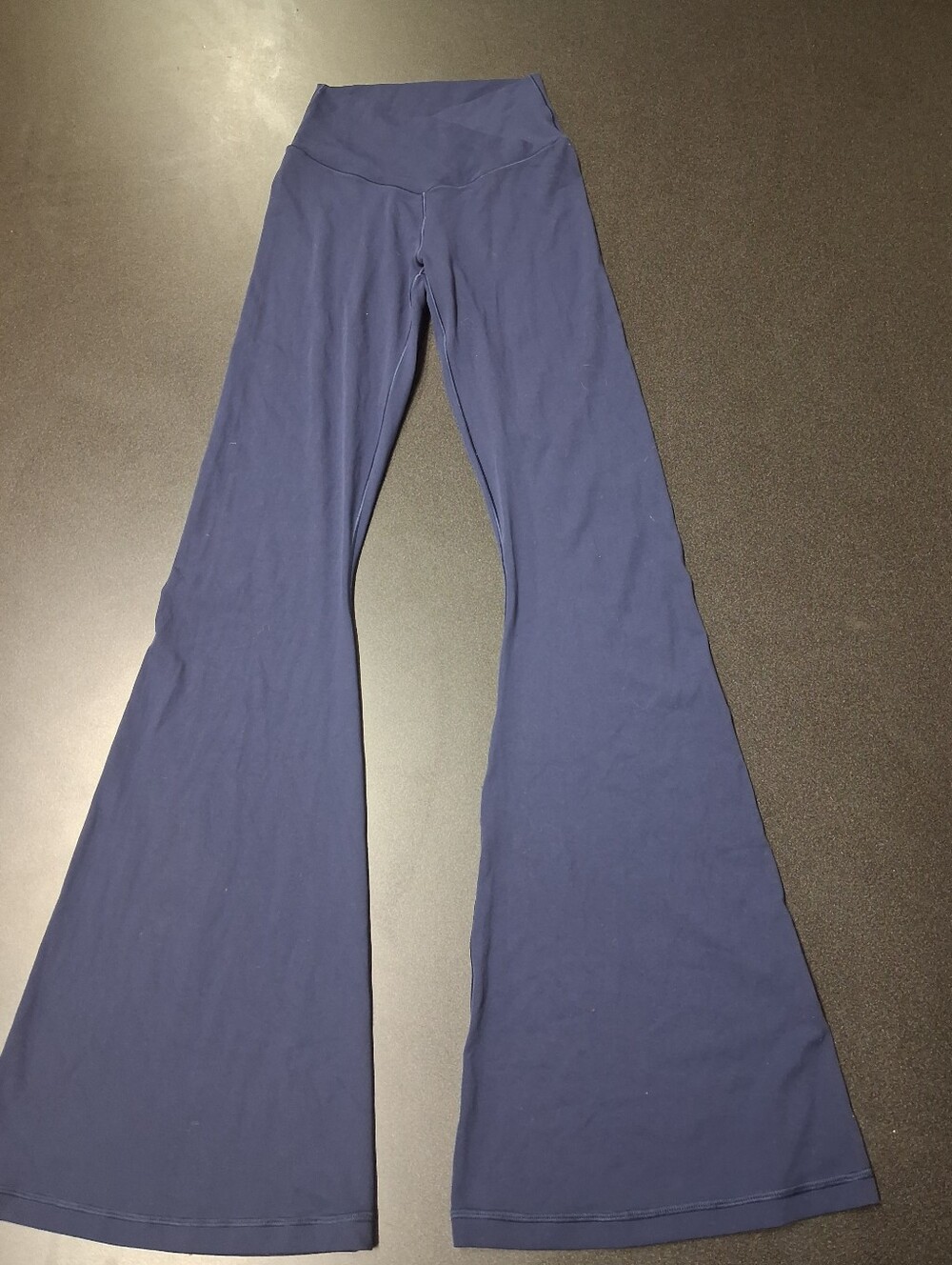 Aerie Offline Flare Leggings Women's Size Small Navy Blue Stretch Active Comfy